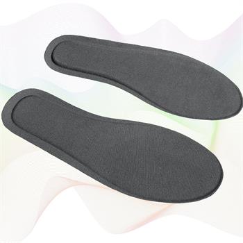 Visco Konfor Ortopedik Ayakkabı Tabanlık, Memory Foam Yumuşak Spor  Ayakkabı Tabanı Insole, Siyah 