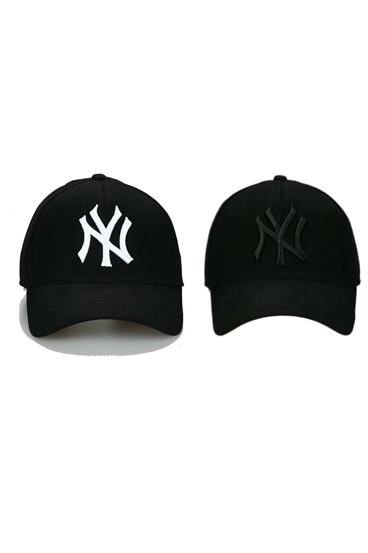 New York Unisex 2'Li Rap Tarzı Modern Şapka