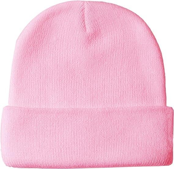 Basik Bere Unisex Açık Pembe