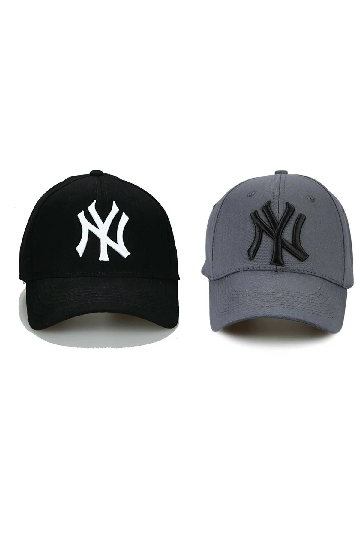 New York Unisex 2'Li Rap Moda Şapka