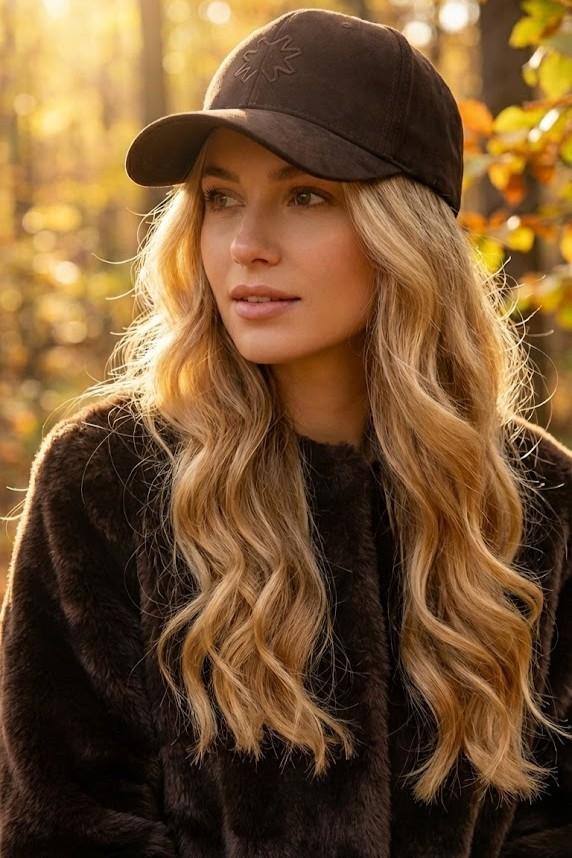 Nakışlı Süet Şapka MOZ1821