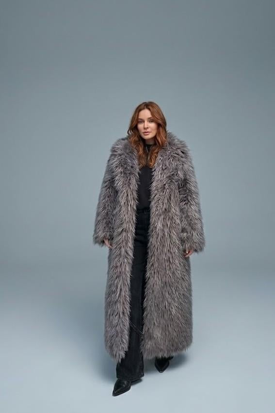 Suni Kürklü Uzun Kaban HF10094