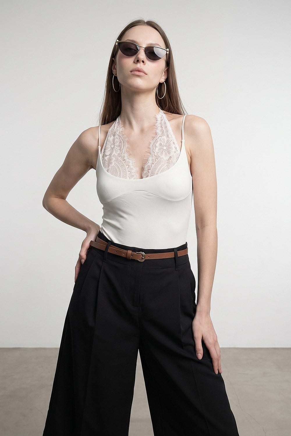 Dantel Detaylı Bodysuit DL32837