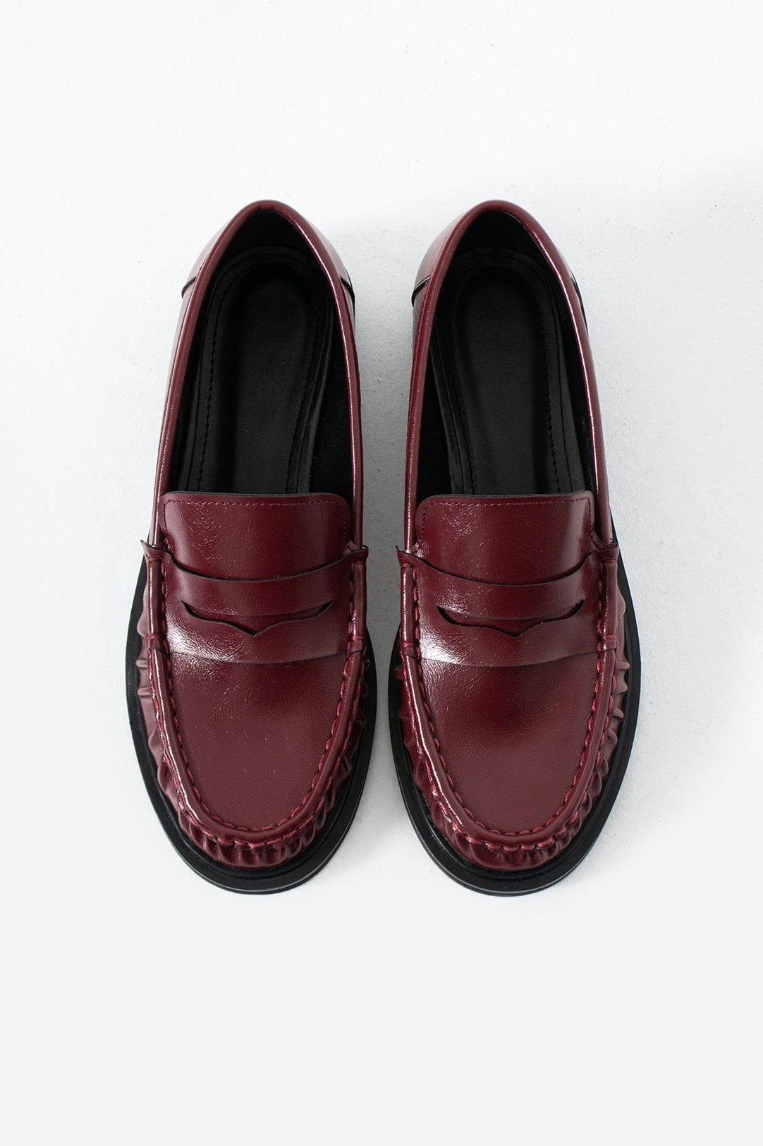 Büzgü Detaylı Loafer Ayakkabı FE124