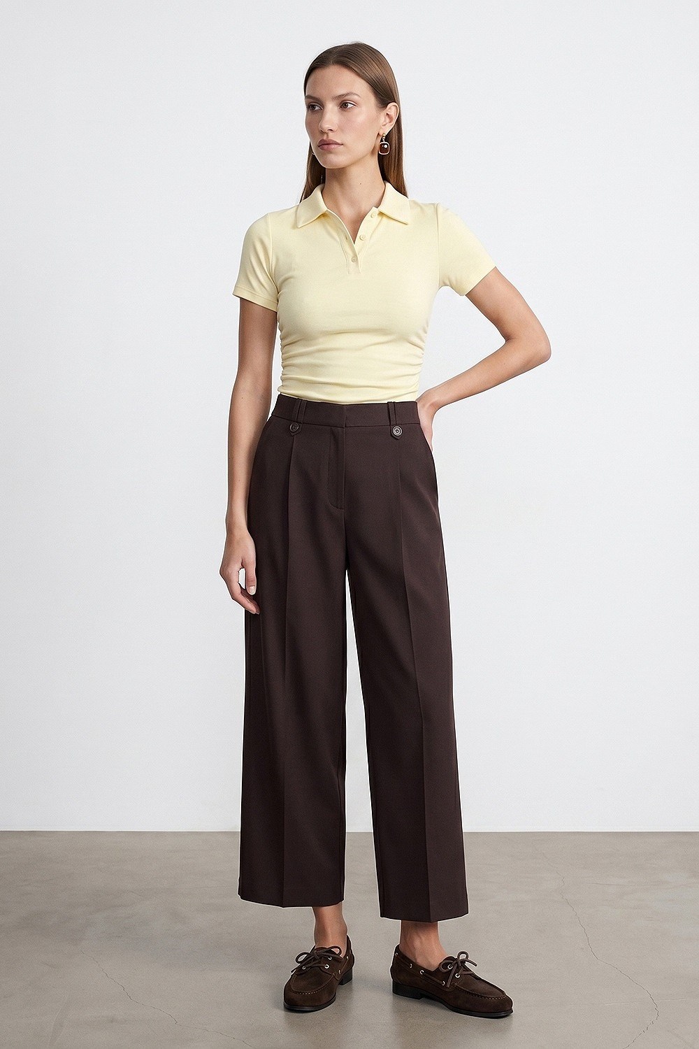 Polo Yaka Top DL32614