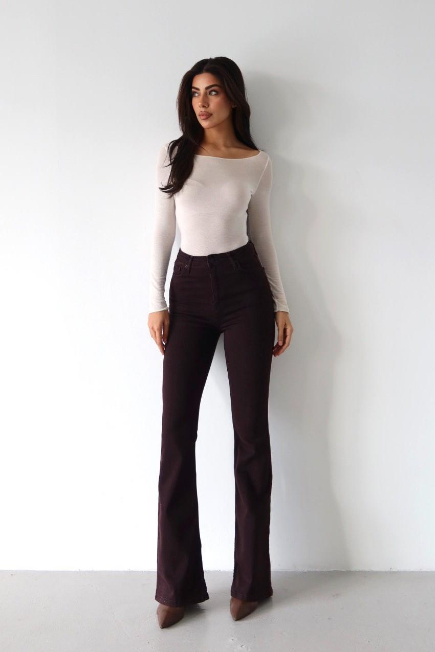 Yüksek Bel Flare Jean LC7578-