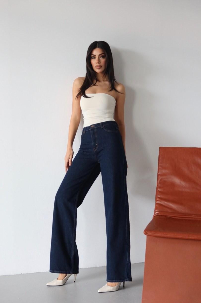 Yüksek Bel Wide Leg Jean LC7714