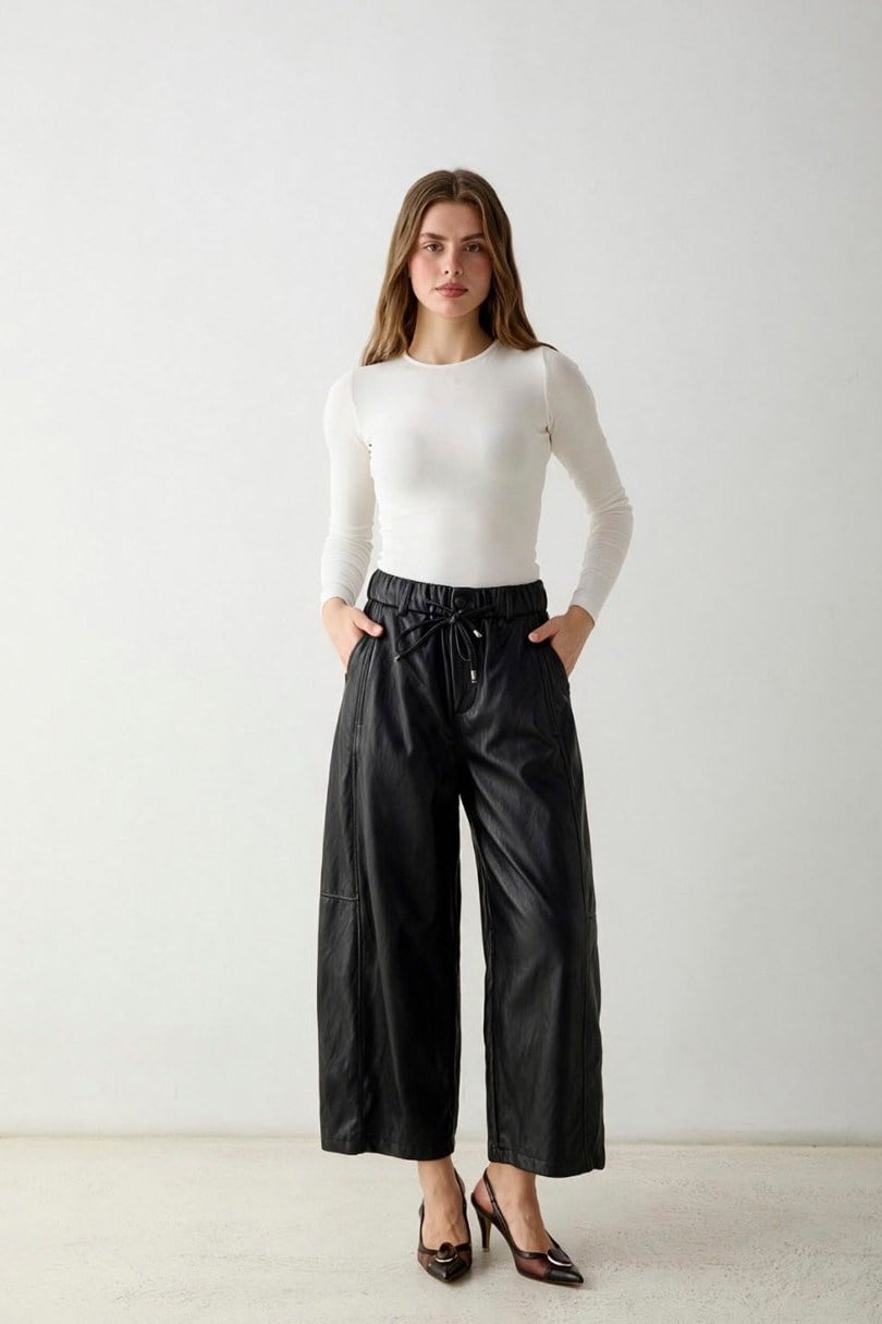 Beli Lastikli İpli Der Pantolon PR51508