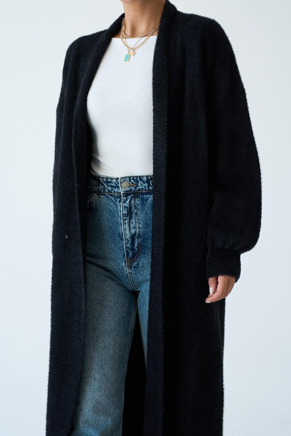 Uzun Peluş Hırka QS251015