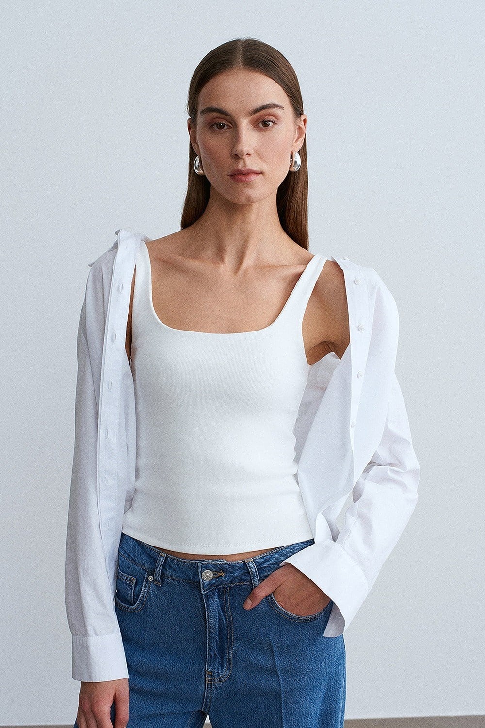 Geniş Askılı Atlet DL21057