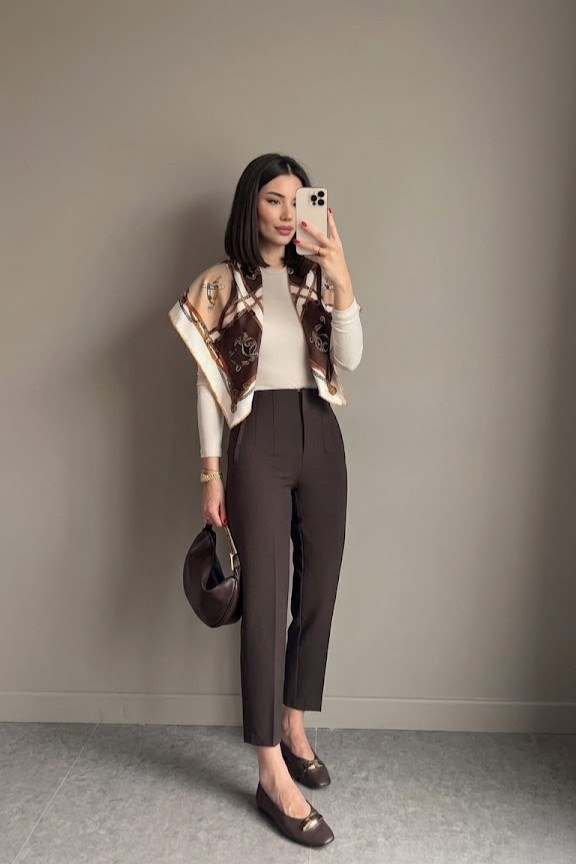 Önü Flatolu Pantolon KR5113