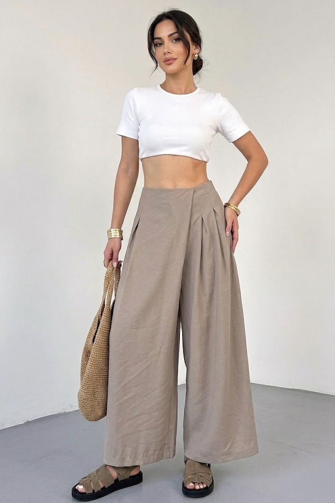 Beli Lastikli Tensel Pantolon PR51204