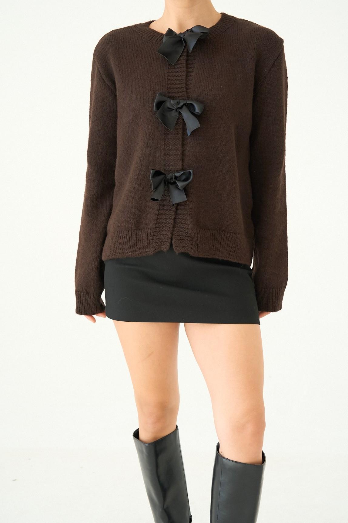 Fiyonk Aksesuarlı Hırka QS251073