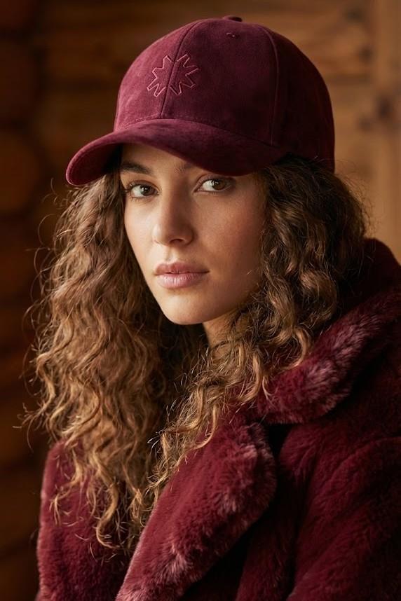 Nakışlı Süet Şapka MOZ1821