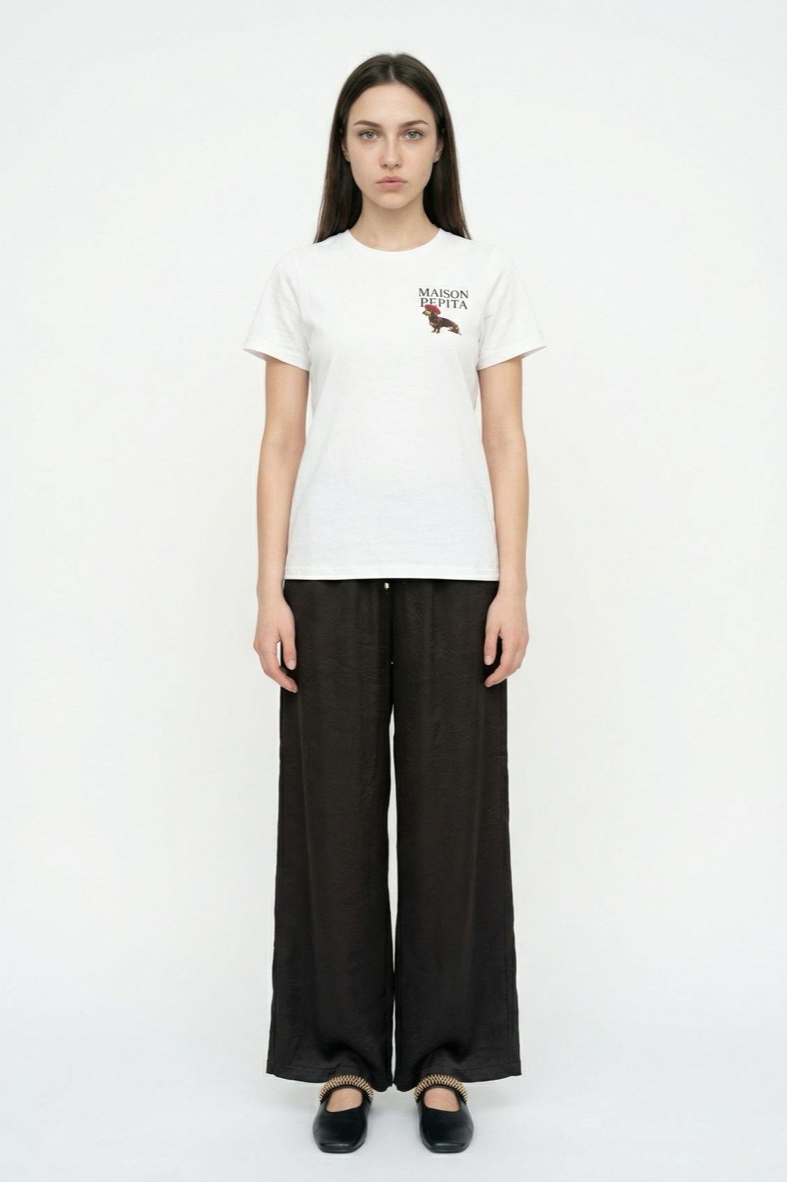 Sırt Baskı Detaylı T-shirt QZ01715