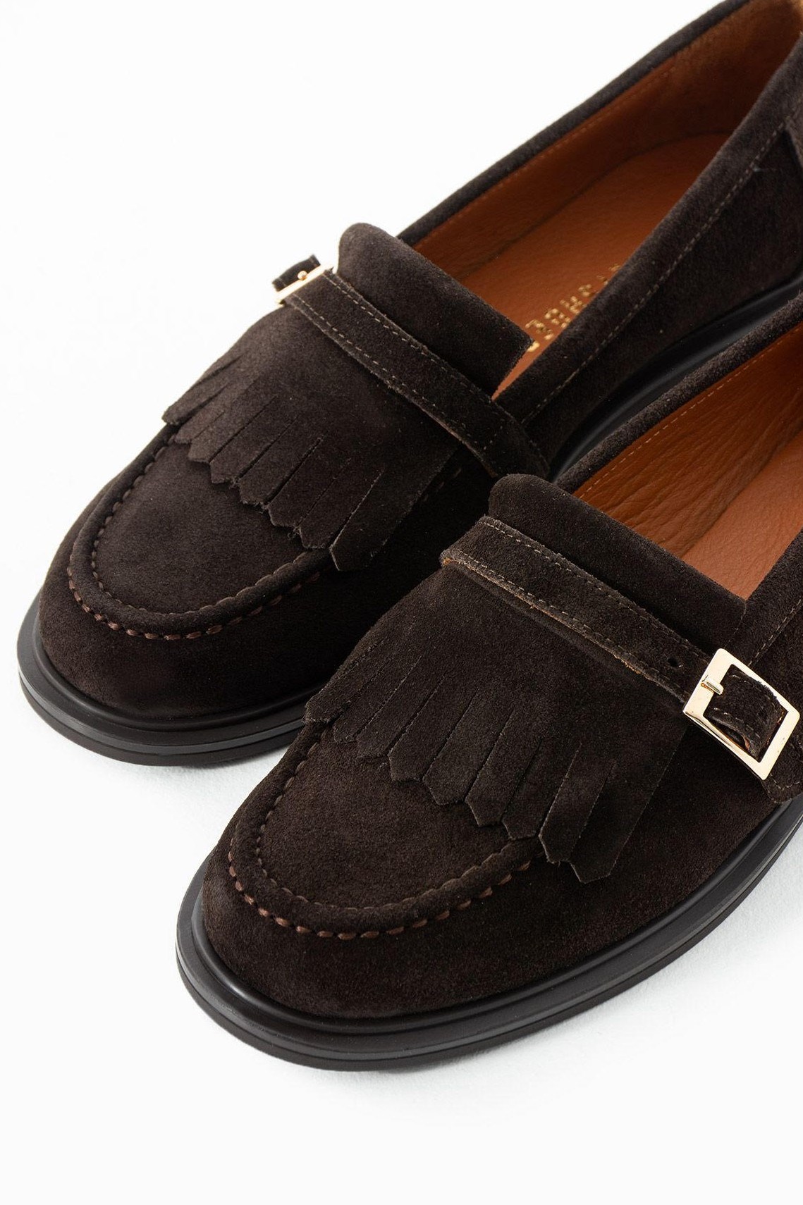 Püskül Detaylı Kemer Aksesuarlı Loafer Ayakkabı FE6224