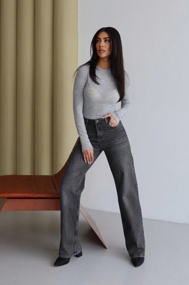 Yüksek Bel Wide Leg Nita Jean LC7596