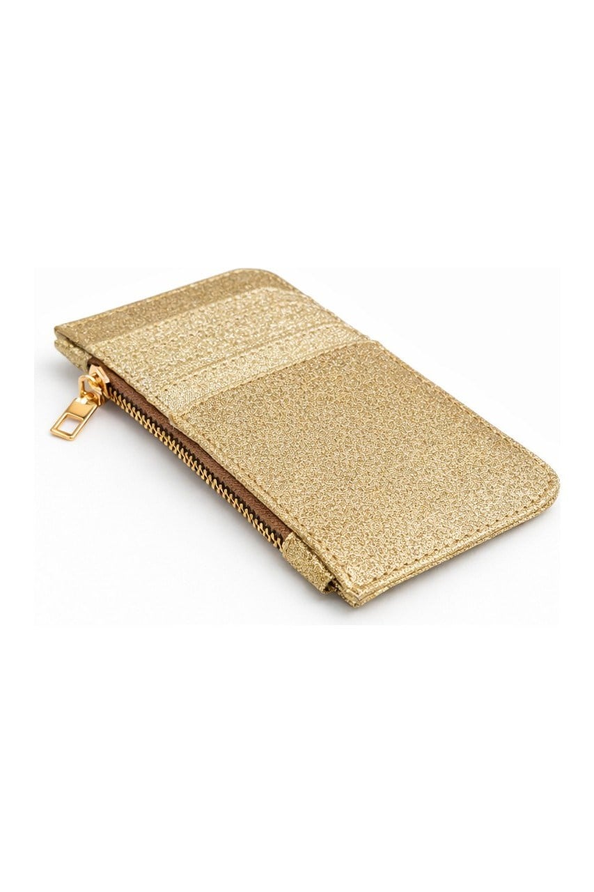 Bölme Detaylı Simli Fermuarlı Cüzdan SD8974