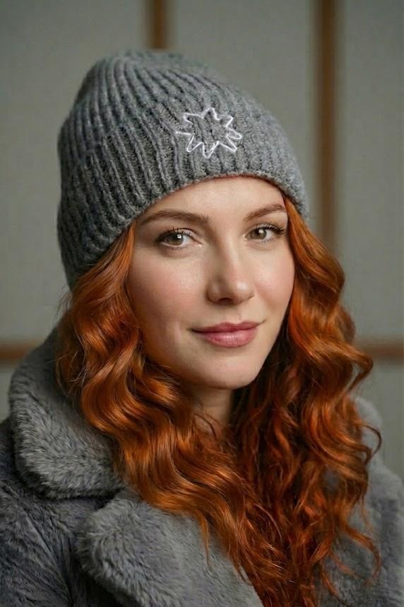 Nakışlı Örme Bere MOZ2201