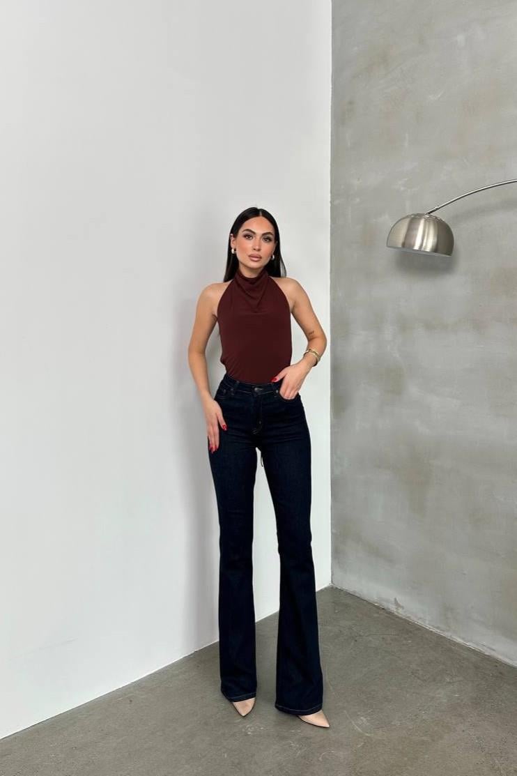Yüksek Bel Flare Jean LC7578-