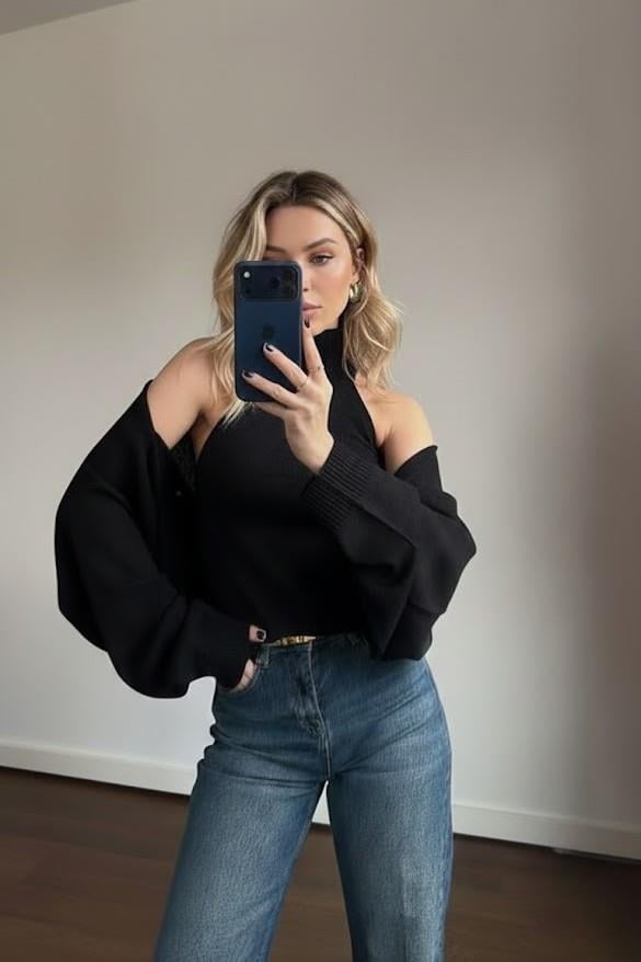 Balero Detaylı Triko Takım HF601117