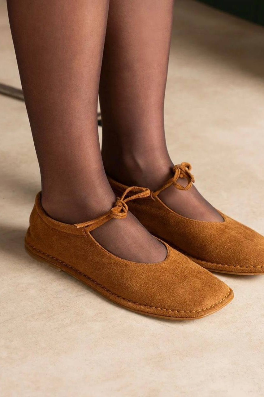 Bağcık Detaylı Babet FECH1