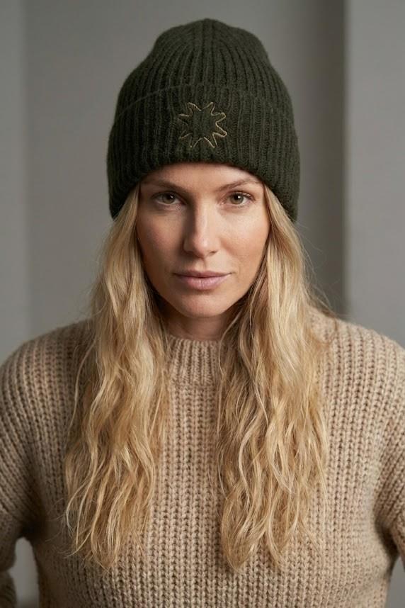 Nakışlı Örme Bere MOZ2201