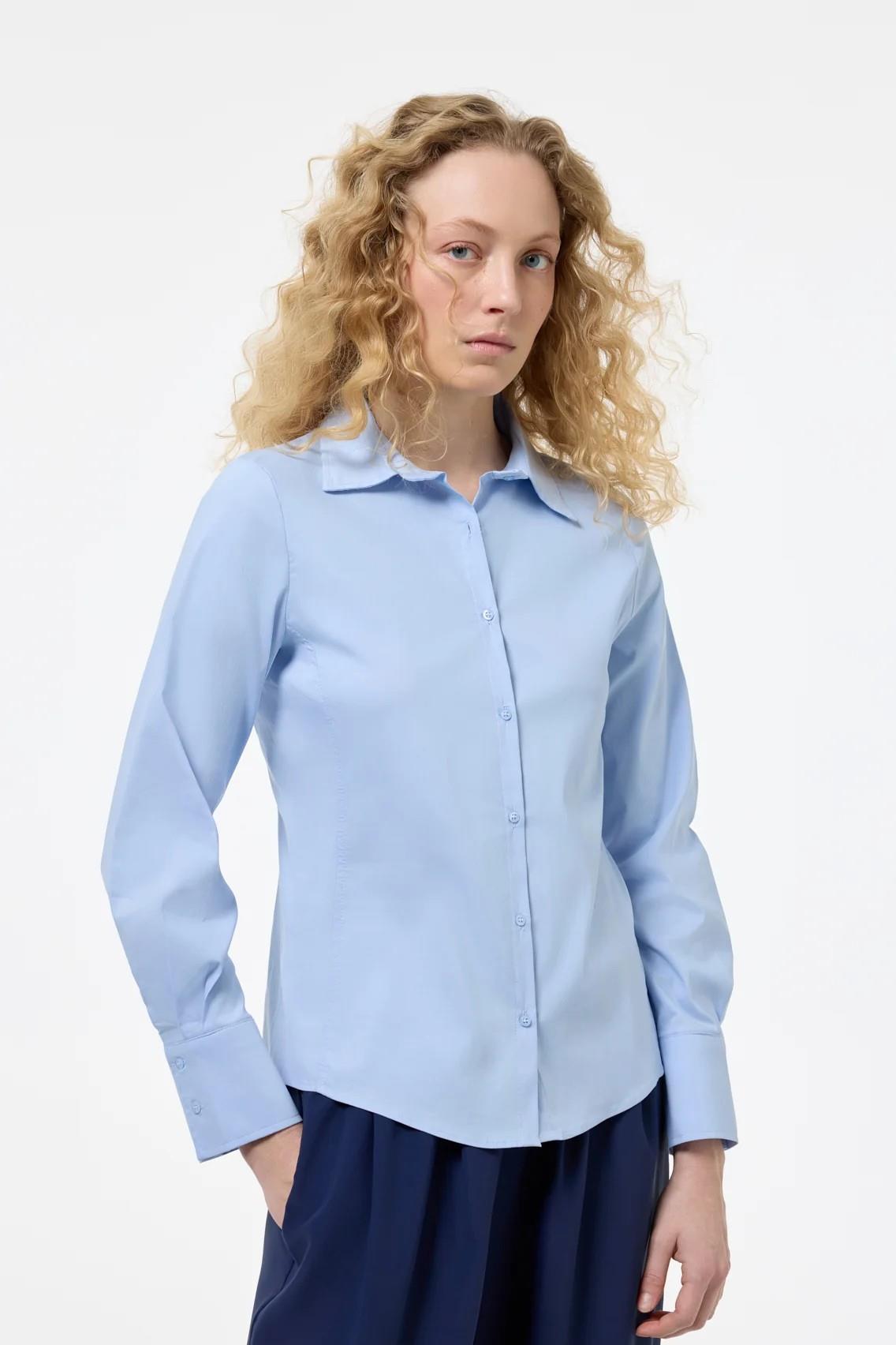 Belden Oturmalı Basic Gömlek QZ11724