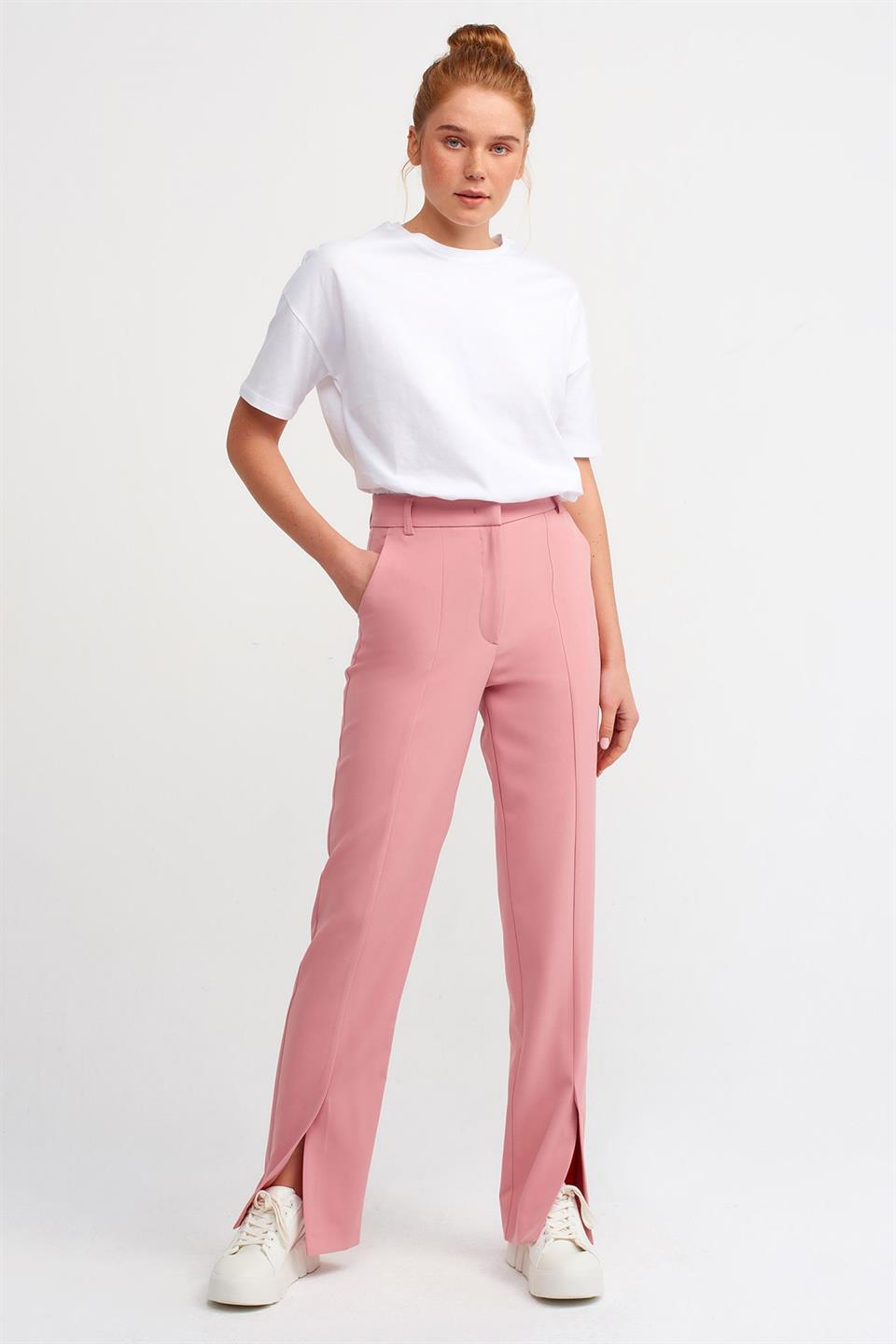 Bisiklet Yaka Basic T-shirt DL3683