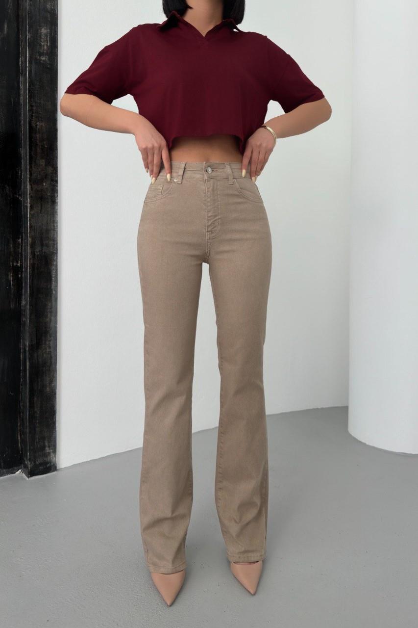 Yüksek Bel Boot Cut Flare Jean LC7946