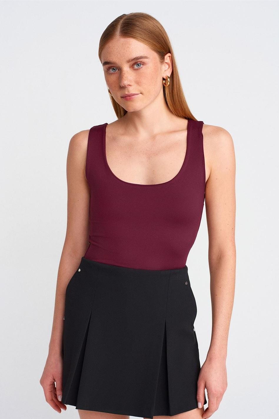 Kalın Askılı Poliamid Atlet DL20977