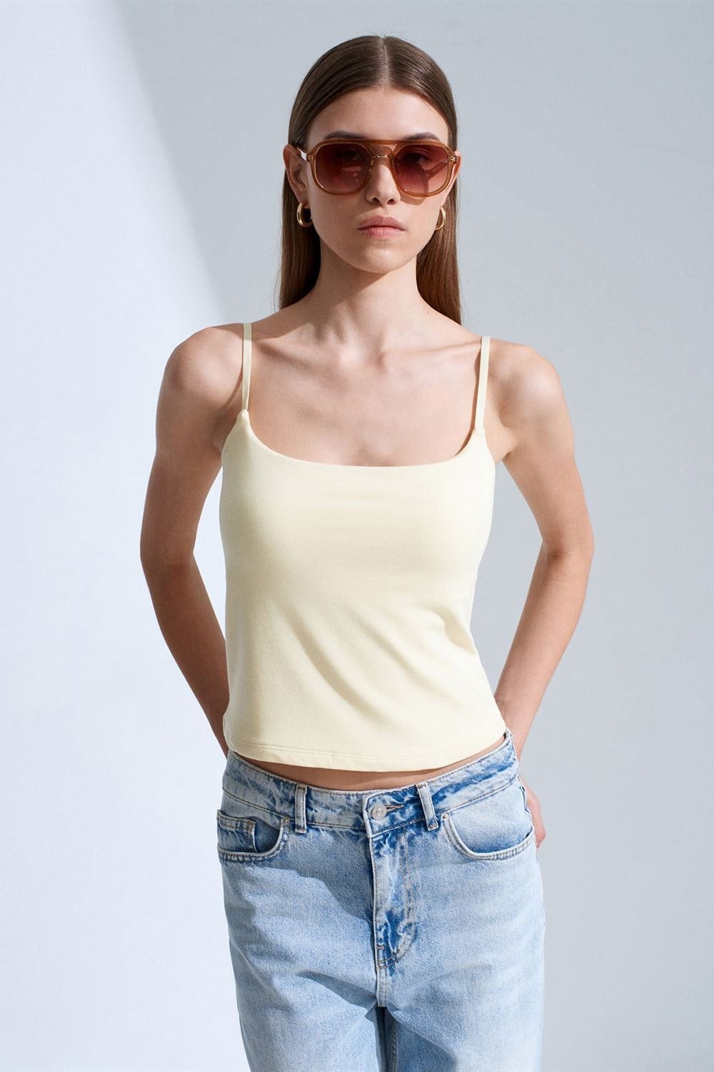 Bra-Free Askılı Top DL21200