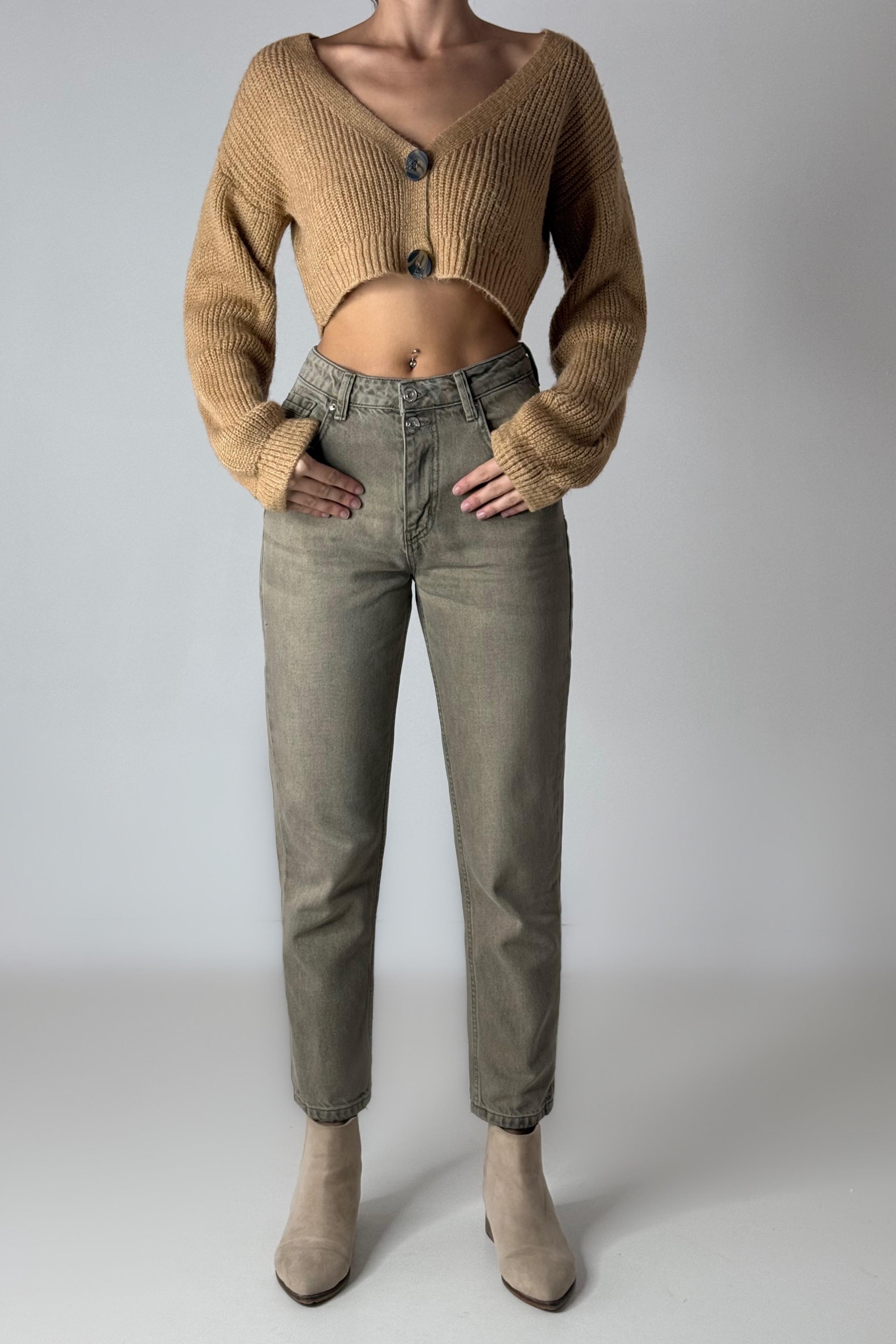 Yüksek Bel Mom Jean LC7609