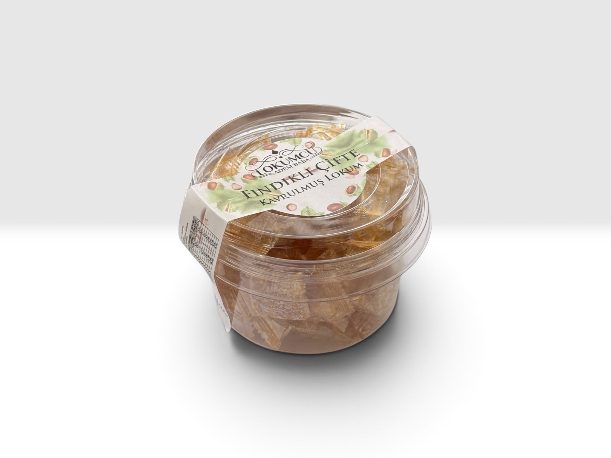 200g.Tekli Amb.Fındıklı Lokum 