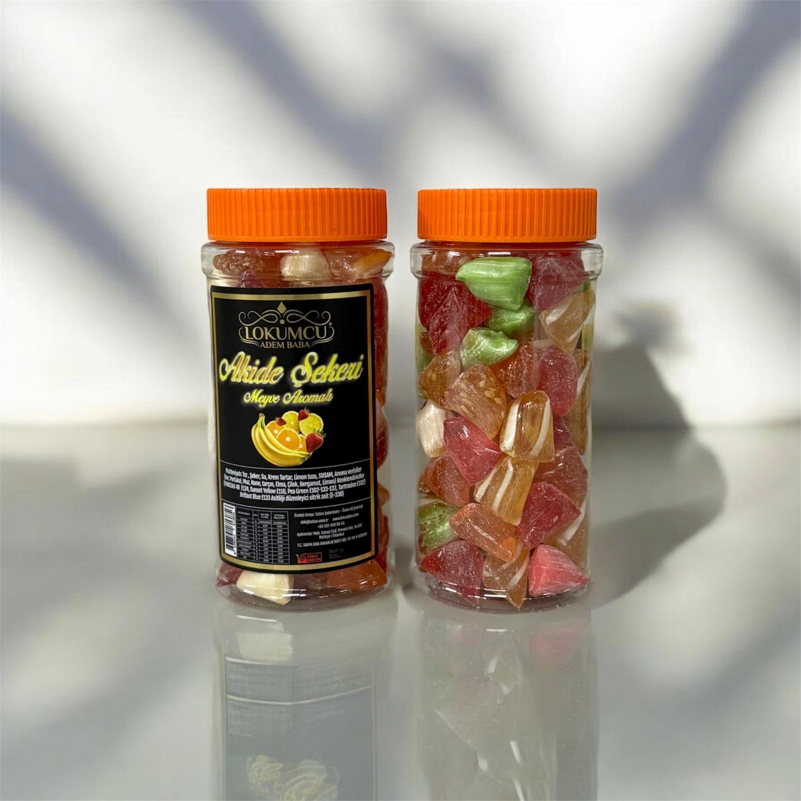 380 g.Kavanoz Akide Şekerler