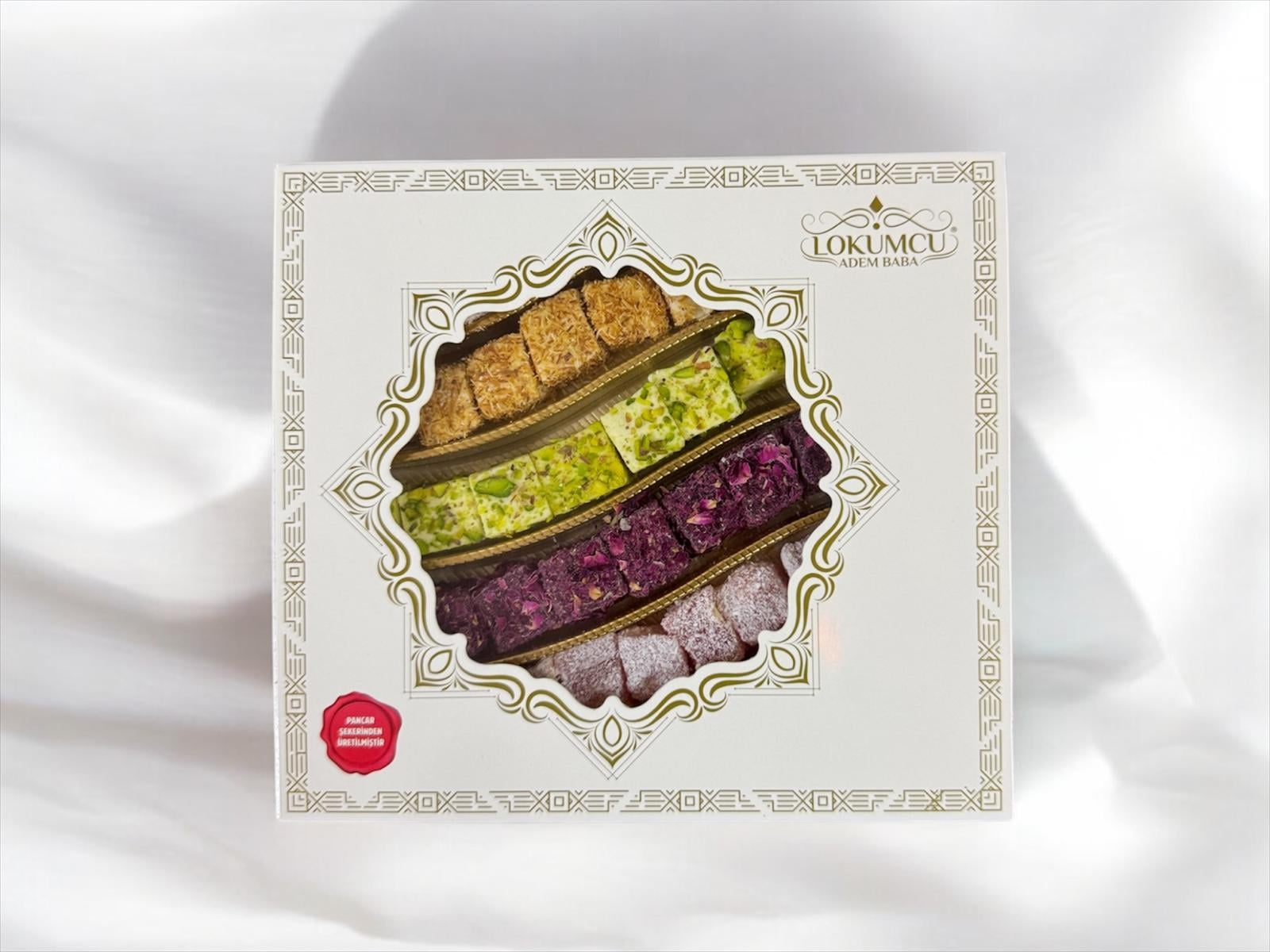 500 Gr. Klasik Lokum Pencereli Kutu