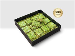 Baklava Antep Fıstıklı Lotus Kremalı Fındıklı Lokum 500 Gr. / 1 Kg.
