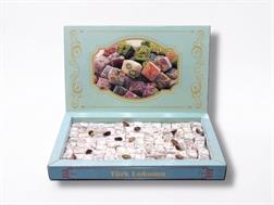 Çifte Kavrulmuş Antep Fıstıklı Lokum (Duble) / Çeşitleri (500gr)