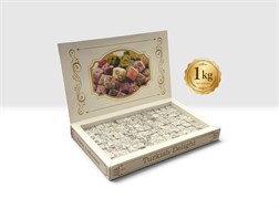 Çifte Kavrulmuş Antep Fıstıklı Lokum (Duble) / Çeşitleri (1KG)