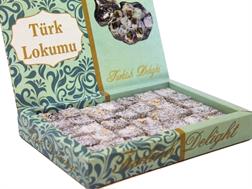 ÇİFTE KAVRULMUŞ FINDIKLI LOKUM / 500 GR.