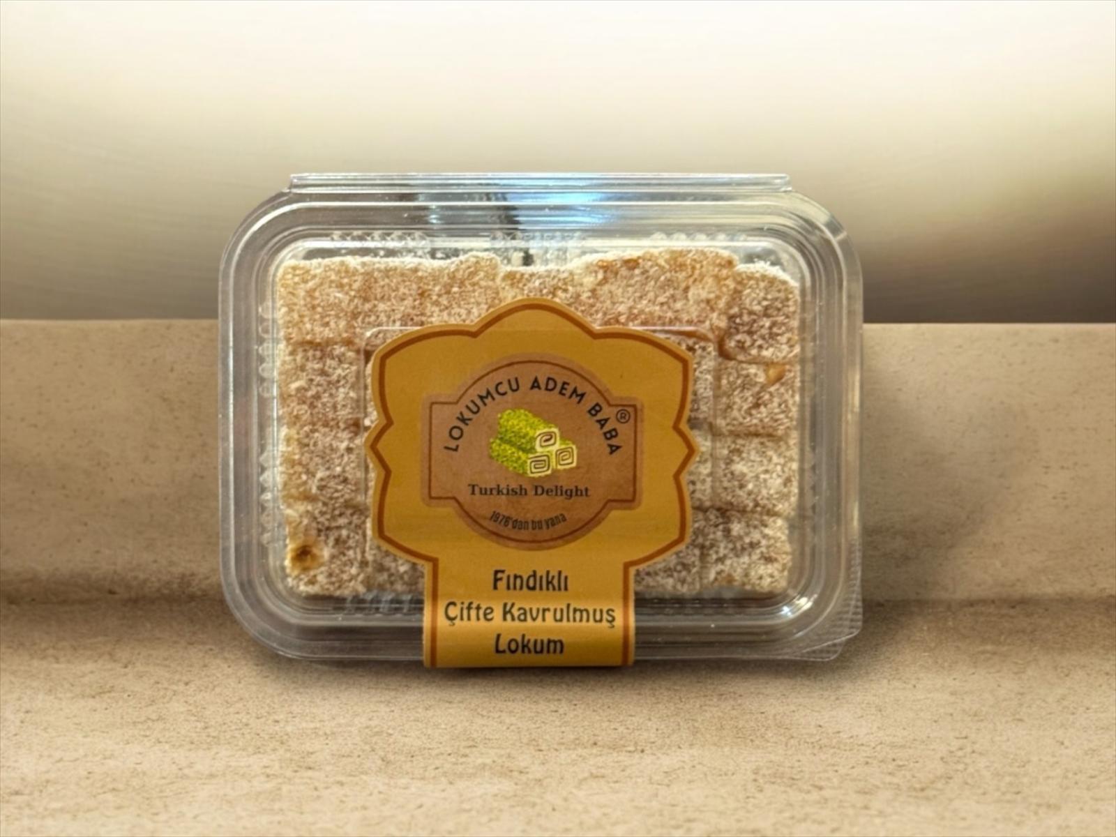 230 Gr. Fındıklı Çifte Kavrulmuş Lokum