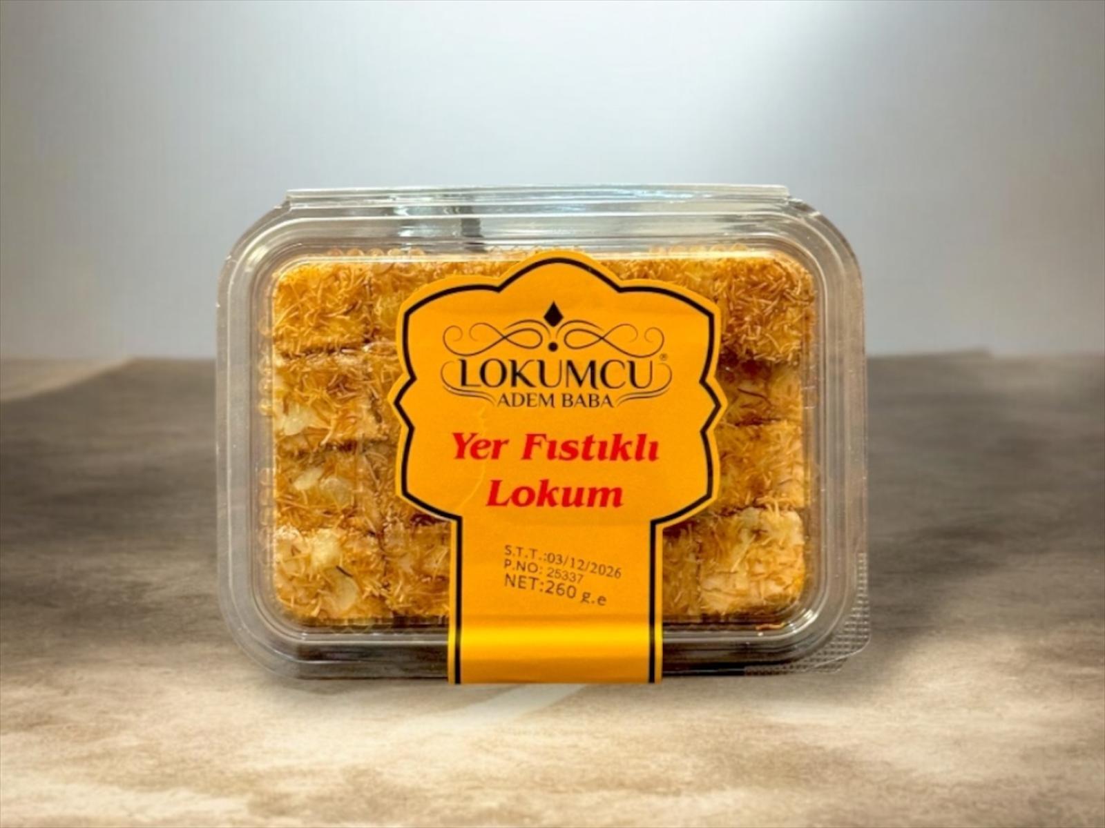 260 Gr. Yer Fıstıklı Lokum