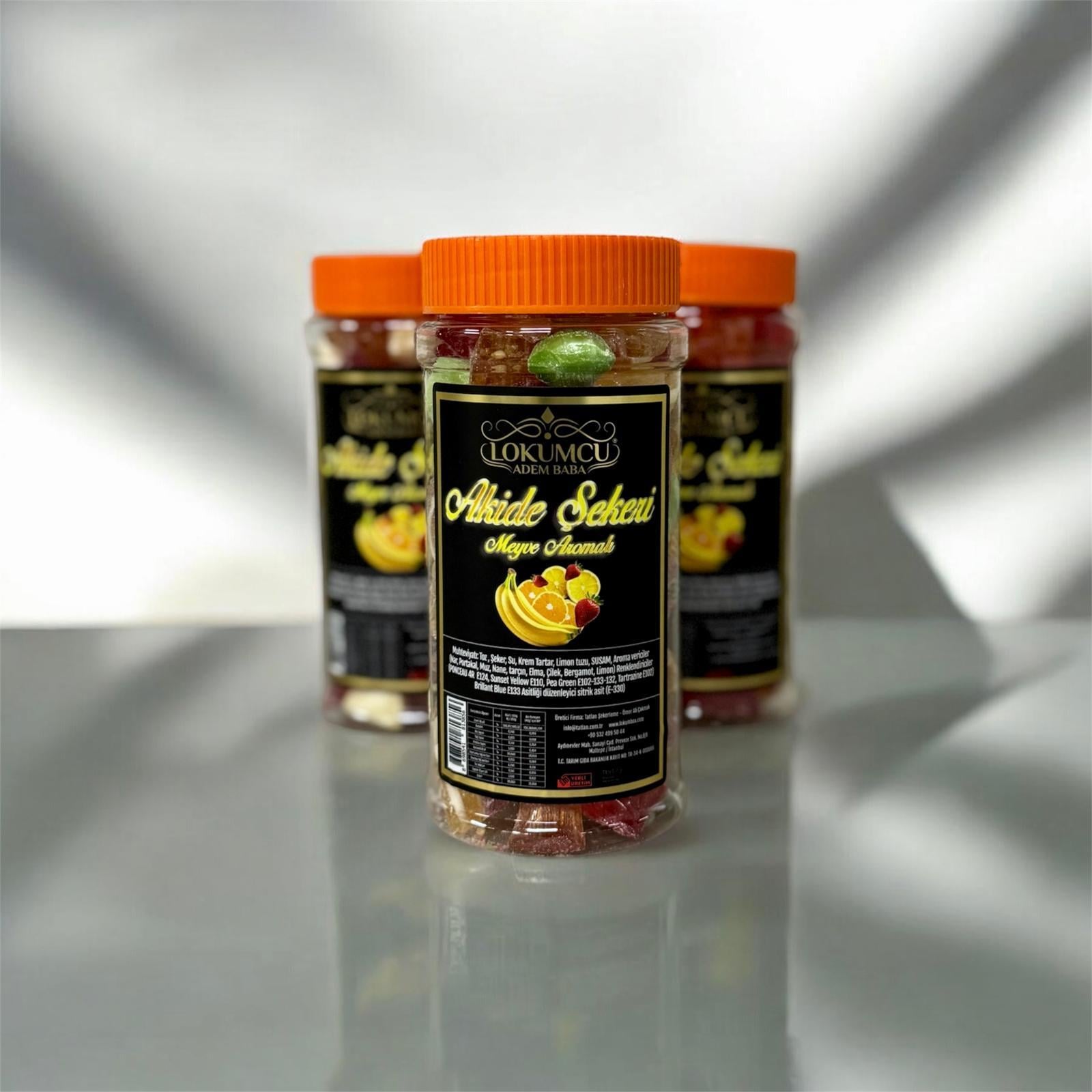 380 g.Kavanoz Akide Şekerler