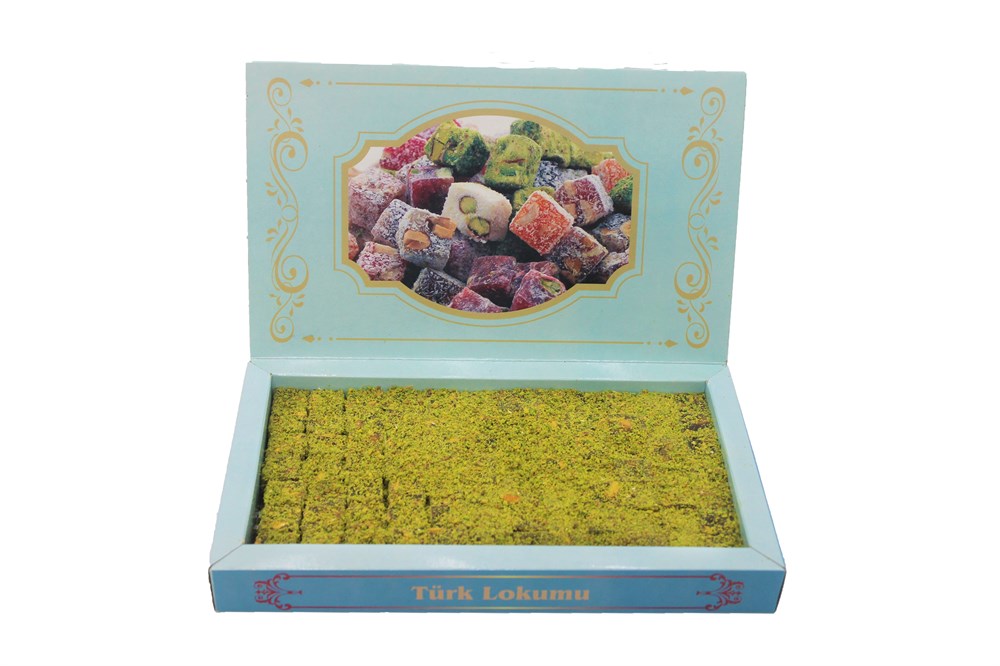 ANTEP FISTIKLI LOKUM / ÇEŞİTLERİ (BOZ ANTEP FISTIKLI-1KG)
