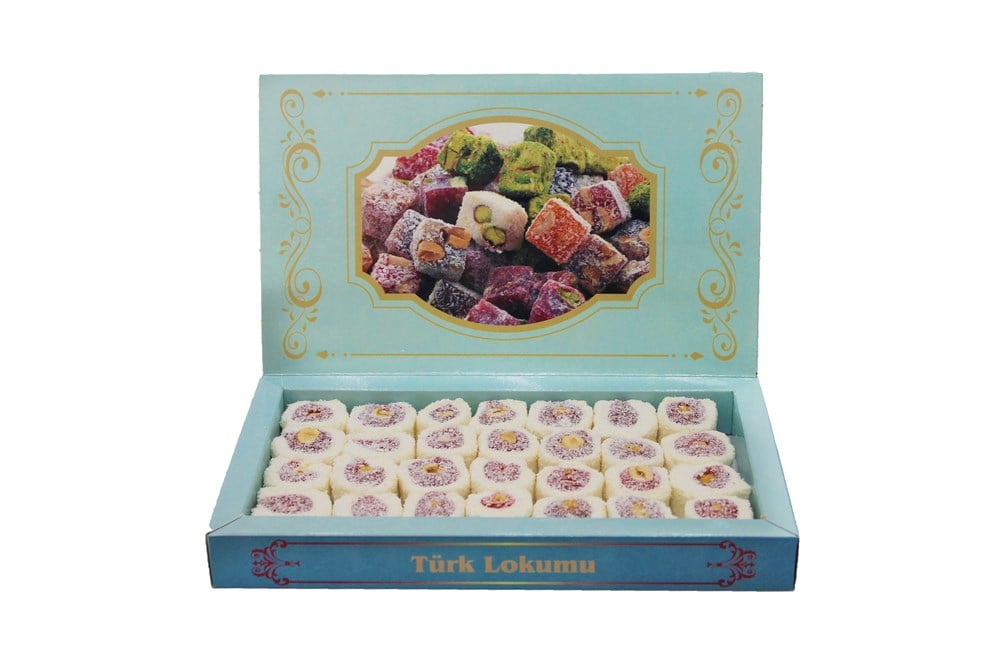 ÇİLEKLİ KESME LOKUM / ÇEŞİTLERİ (FINDIKLI) 1KG