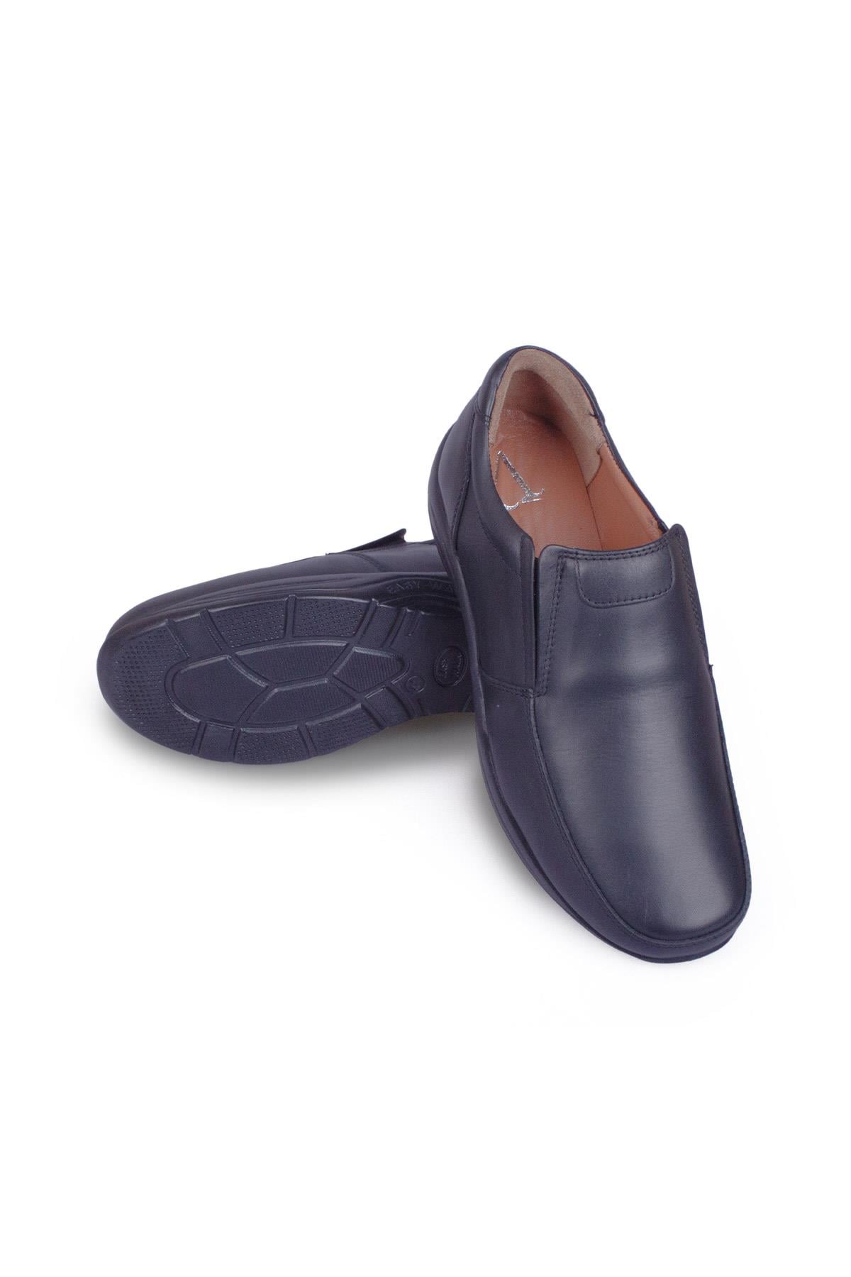 Erkek Günlük Hakiki Deri Ayakkabı 076Y24E4121