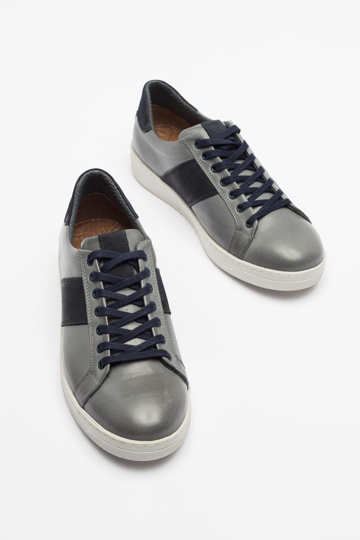 Erkek Sneaker Hakiki Deri Ayakkabı 002Y22E4043