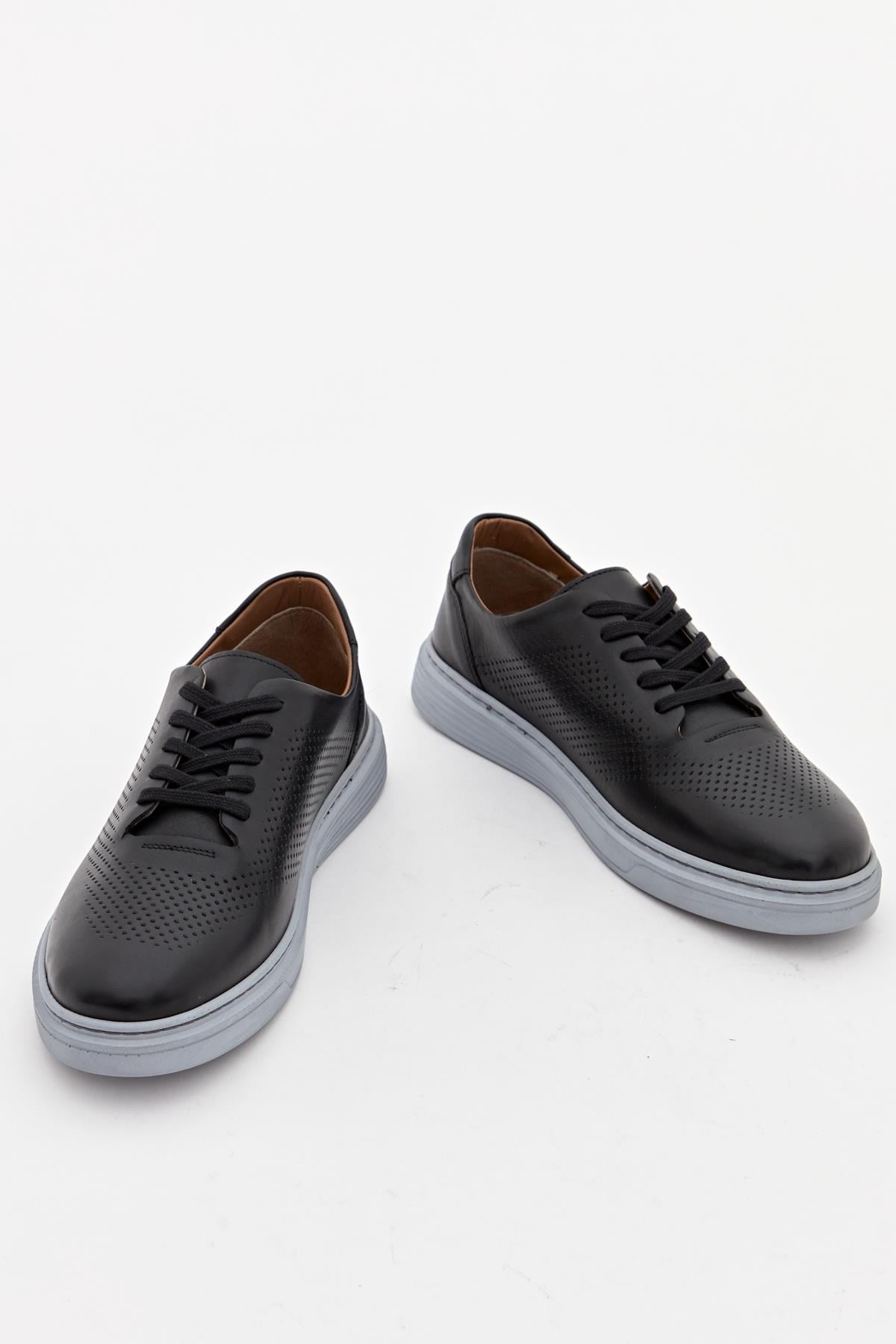 Erkek Sneaker Hakiki Deri Ayakkabı 002Y22E4047