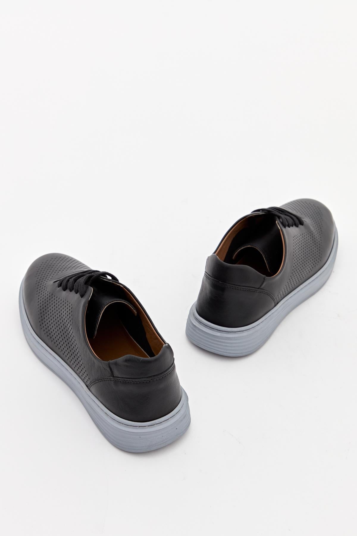 Erkek Sneaker Hakiki Deri Ayakkabı 002Y22E4047