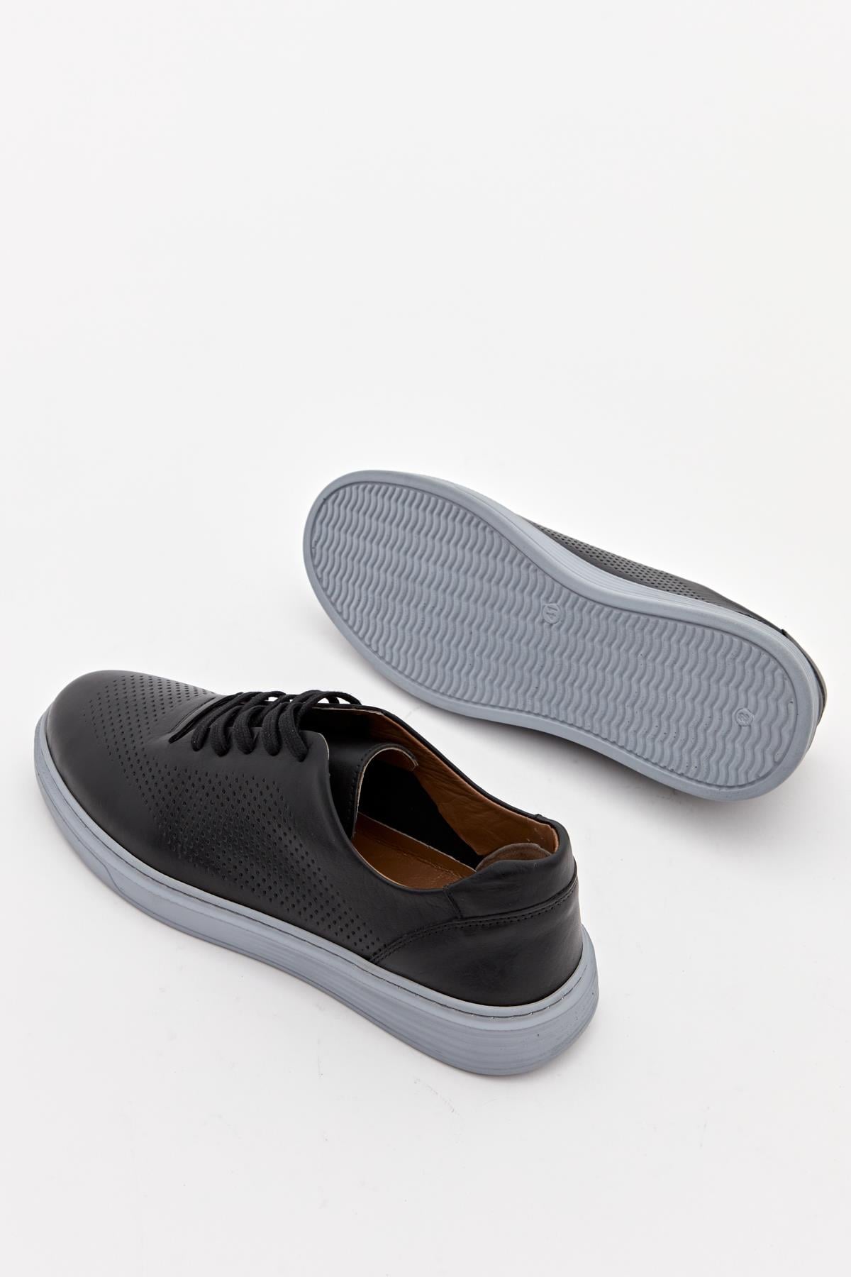 Erkek Sneaker Hakiki Deri Ayakkabı 002Y22E4047